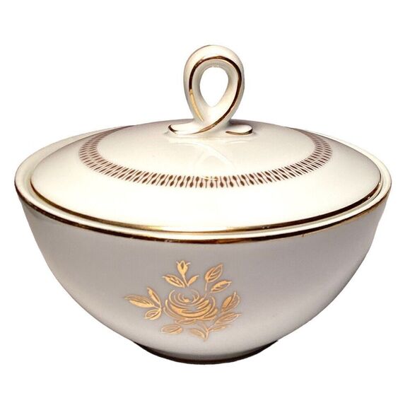 Mikasa Enchanting Rose Sugar Bowl & Creamer Set Fine China - Picture 10 of 11